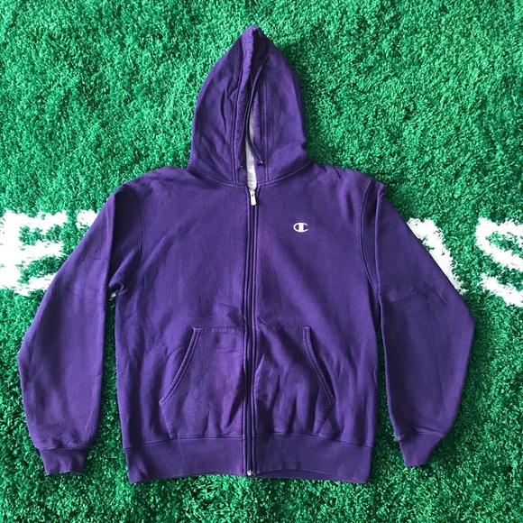 Champion Other - Champion Zip-Up Hoodie - Purple